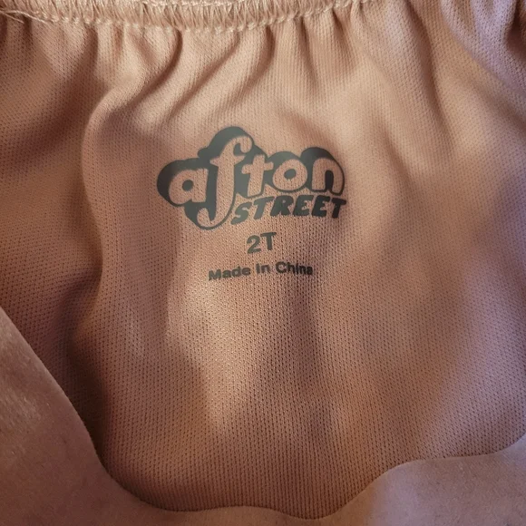 Afton Street Skirt 2T Blush Pink Sparkle Tulle Lined 4 Layers Elastic Waist - Picture 6 of 6